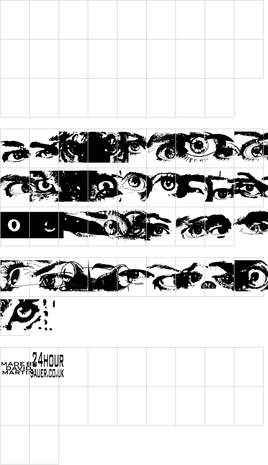 mapa de caracteres