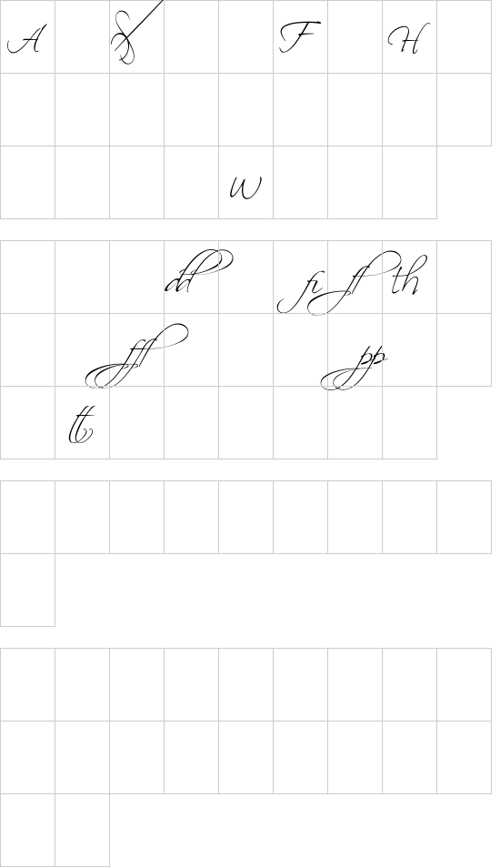 mapa de caracteres